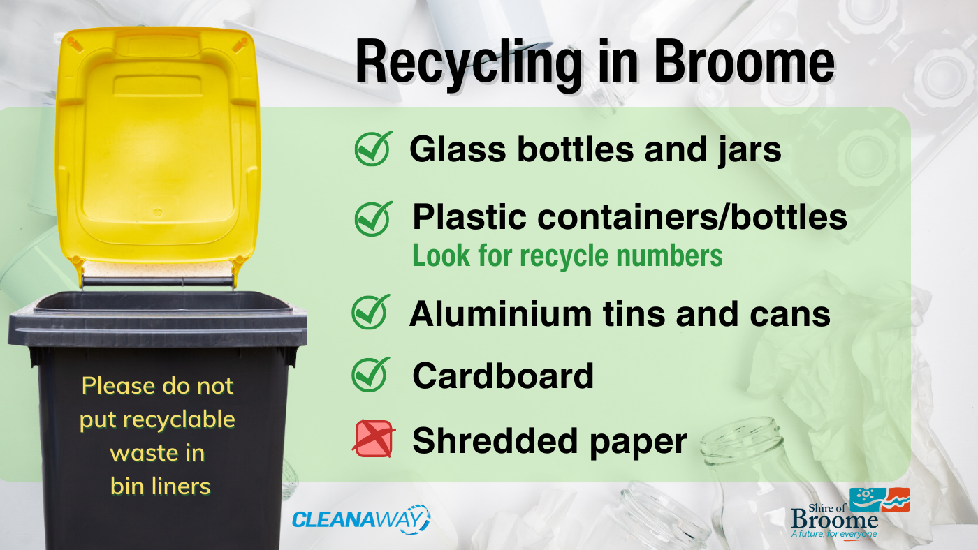 Recycling in Broome